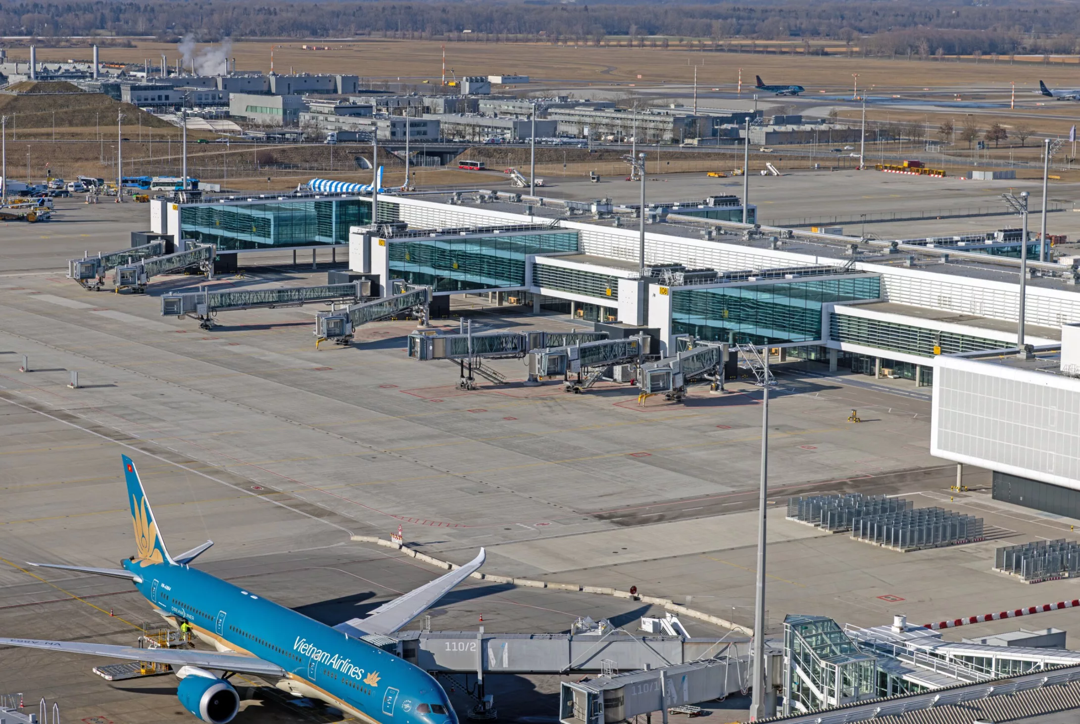 Nieuwe non-Schengen pier op luchthaven München opent in april